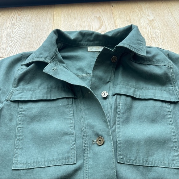 GENTLE FAWN MILITARY GREEN UTILITY SHACKET - XS - Picture 5 of 12